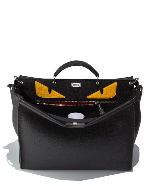 fendi monster eye ship key bag|fendi peekaboo bag.